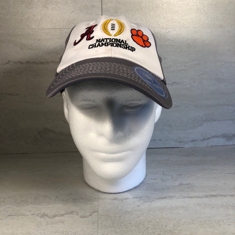 Clemson vs Alabama 2017 Championship Hat Cap NWT
